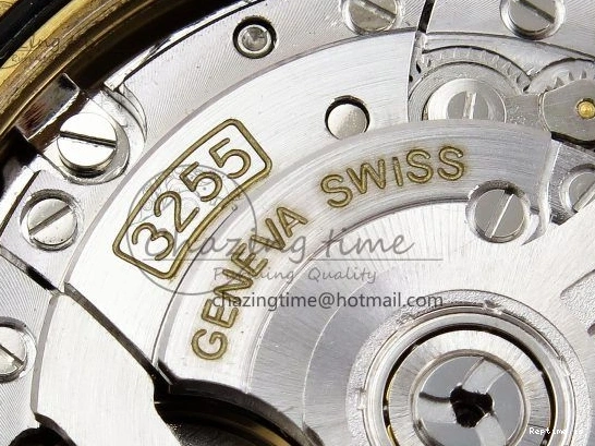 1224 Day Date 40 YG JDF 904L Steel White Stick Dial on President Bracelet VR3255 V3 (Gain Weight) Colorful 1373